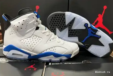 Jordan Blue Sport Retro 6 0524